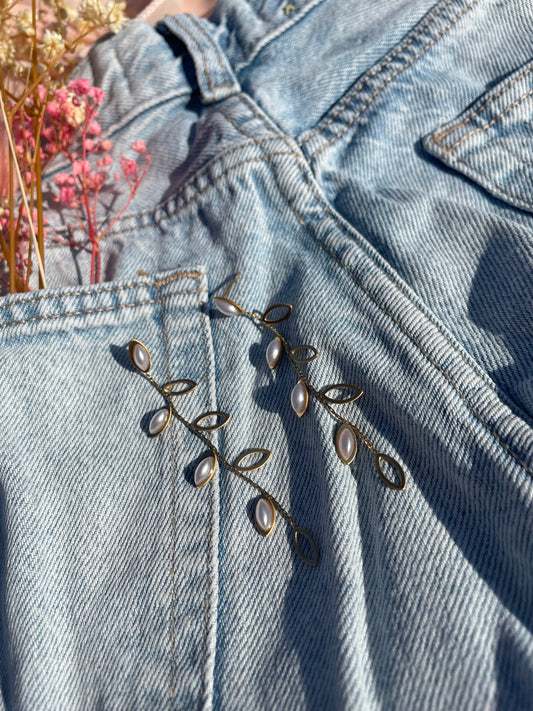 Boucles d'oreilles Feuilles Livaya - Boutique e-shop
