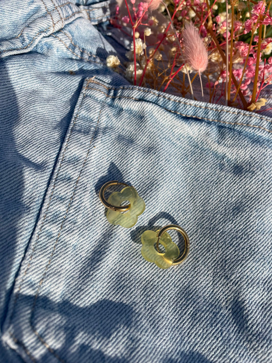 Pampilles Vert Olive Livaya - Boutique e-shop