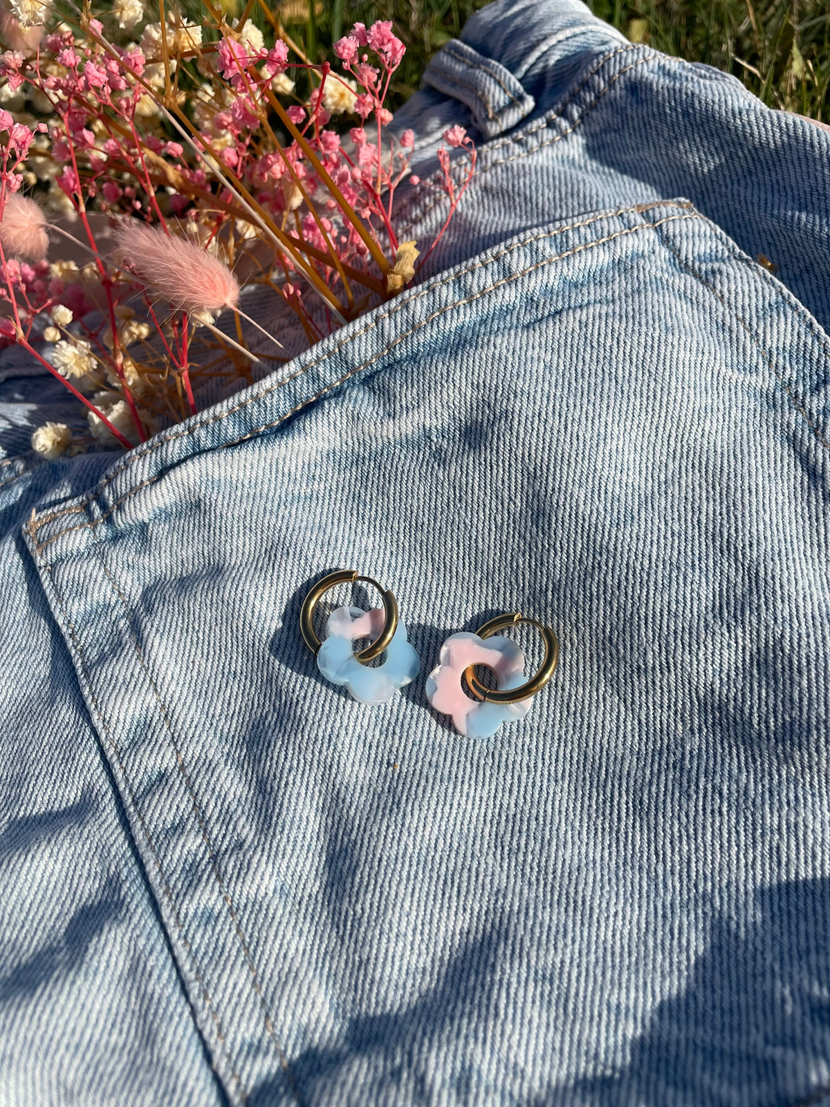 Pampilles Rose/Bleu Livaya - Boutique e-shop