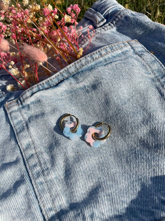 Pampilles Rose/Bleu Livaya - Boutique e-shop