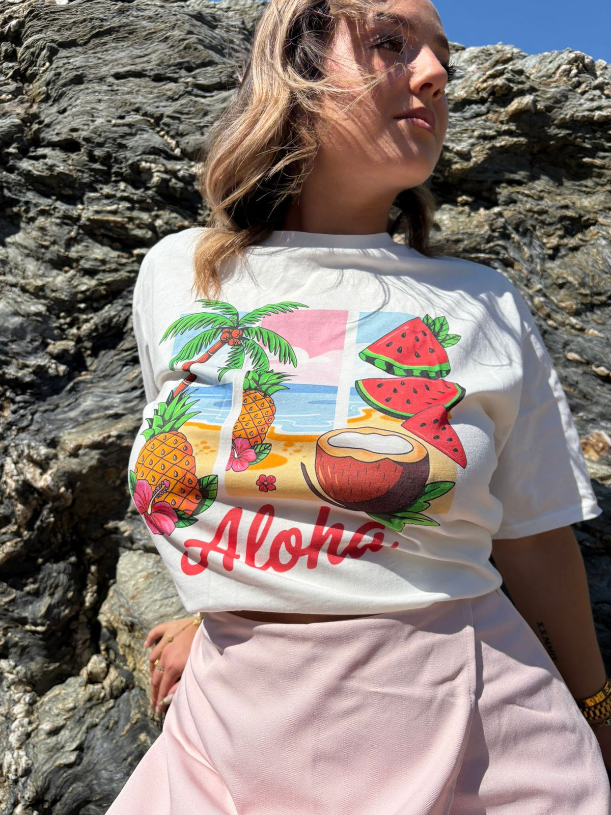 Tee-shirt Aloha Livaya - Boutique e-shop