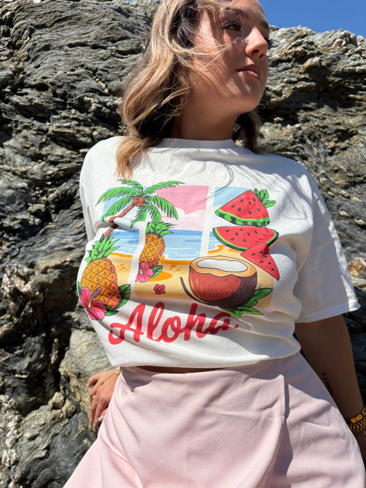 Tee-shirt Aloha Livaya - Boutique e-shop