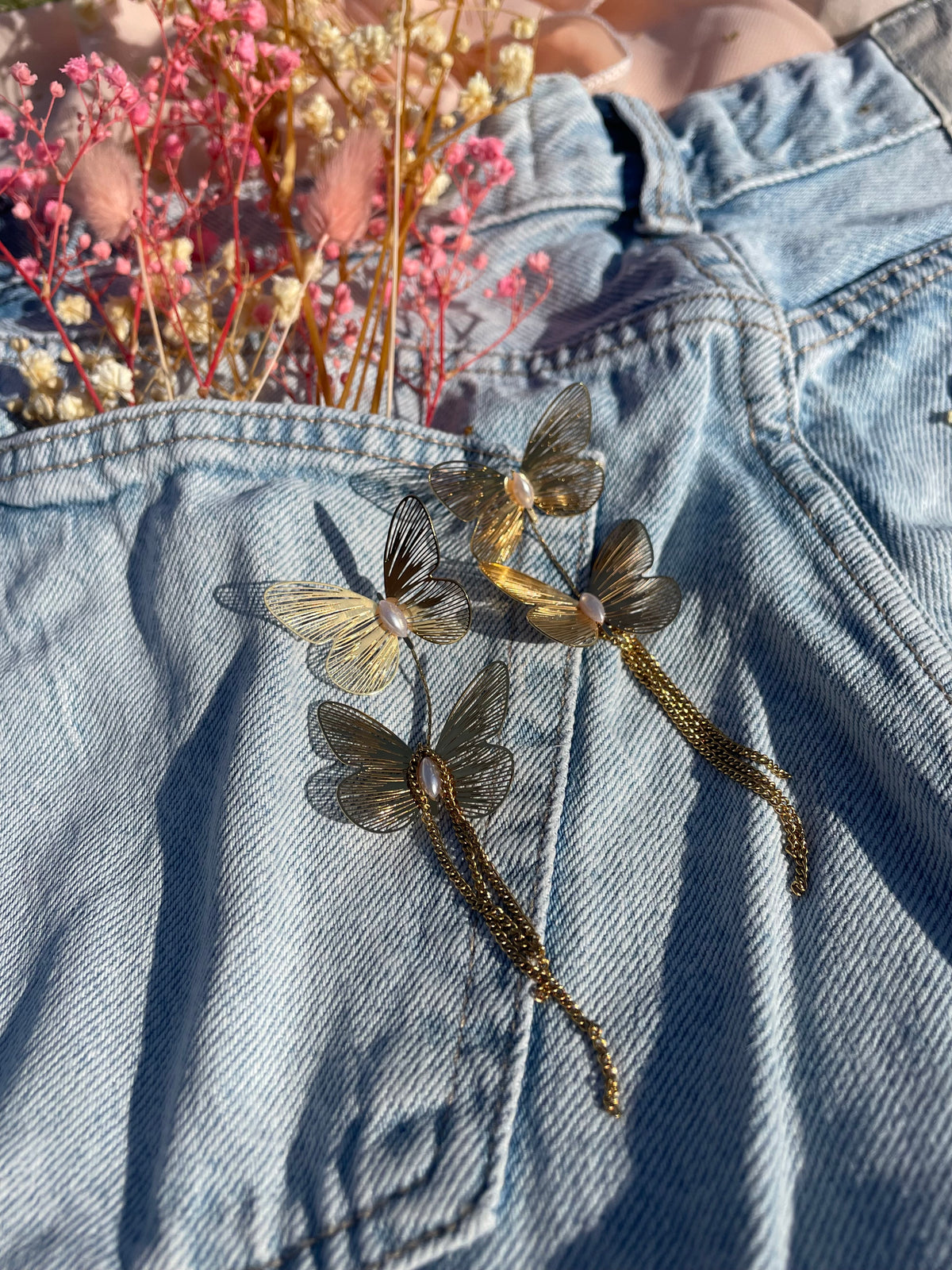 Boucles d'oreilles Butterfly Livaya - Boutique e-shop