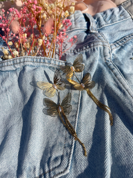 Boucles d'oreilles Butterfly Livaya - Boutique e-shop