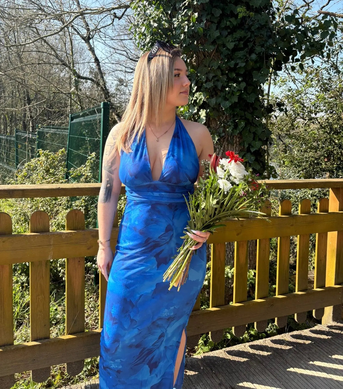 Robe Calvi Bleu Livaya - Boutique e-shop