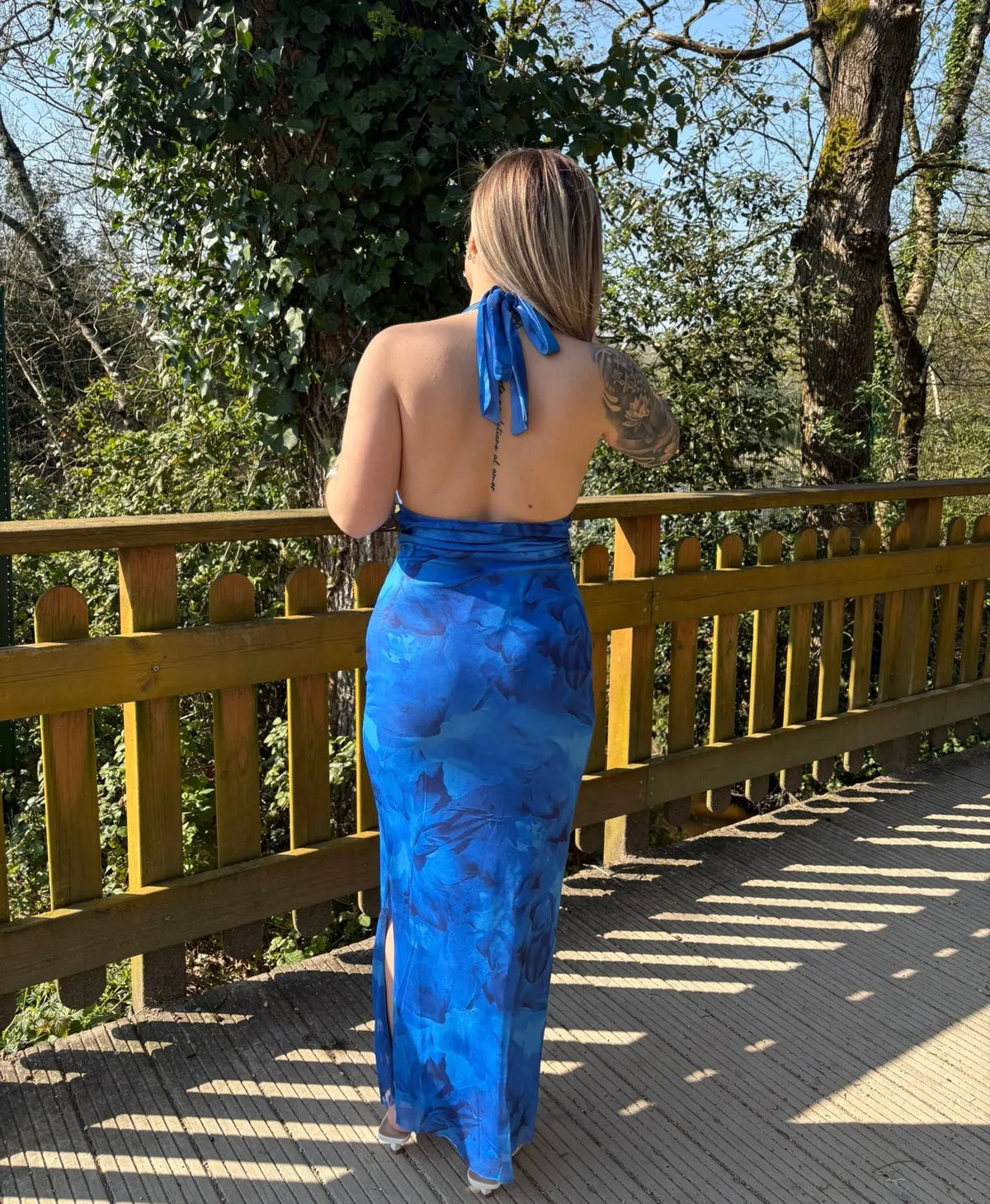 Robe Calvi Bleu Livaya - Boutique e-shop