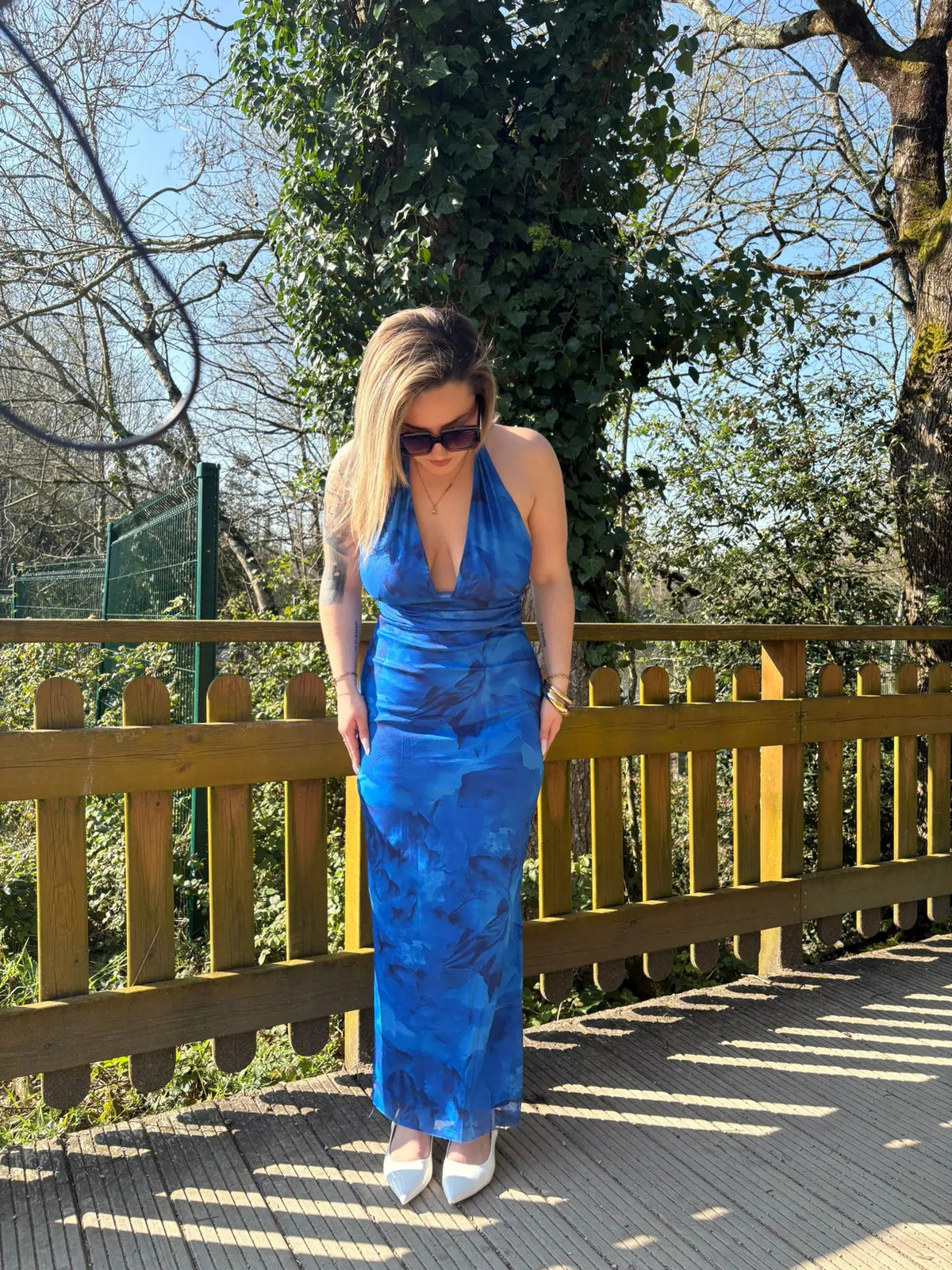 Robe Calvi Bleu Livaya - Boutique e-shop